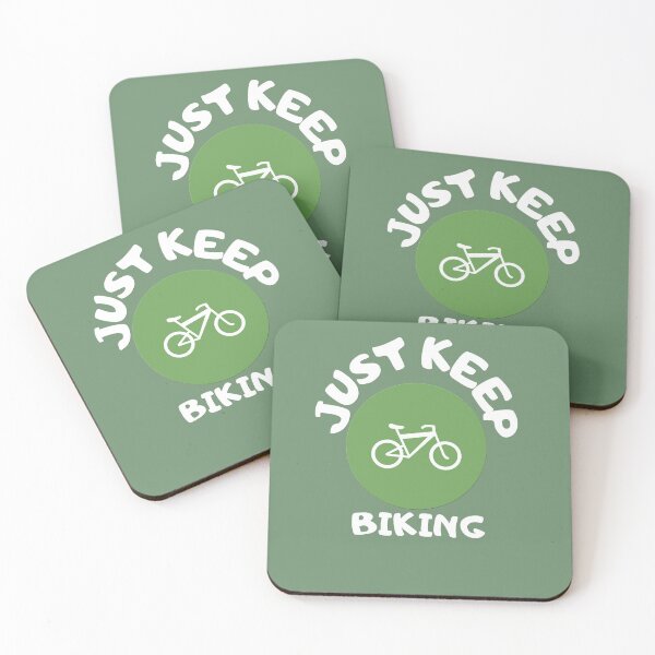 Item preview, Just Keep Biking designed and sold by JessyDesigns.