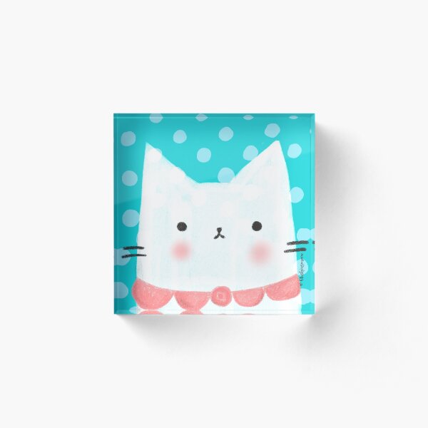 Persian Kitty Acrylic Block