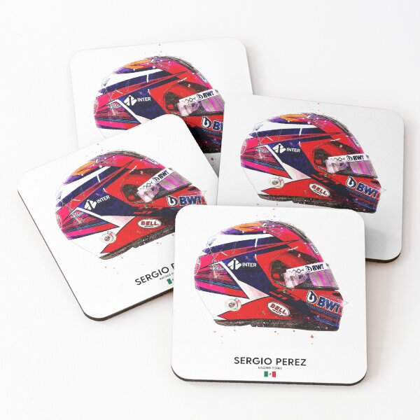 Item preview, F1 2020 Sergio Perez Racing Point Crash Helmet designed and sold by d25bev.
