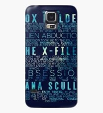 The X-Files Revival - Blue Case/Skin for Samsung Galaxy