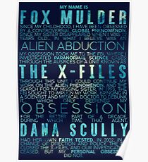 The X-Files Revival - Blue Poster