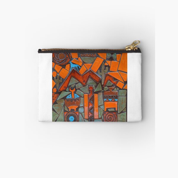 Item preview, Things to Come- colorful, unique southwest petroglyph design designed and sold by Knndydesertart.