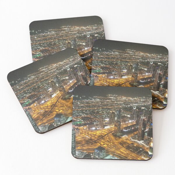 Item preview, Night View of Dubai City from Burj Khalifa designed and sold by Medic89.