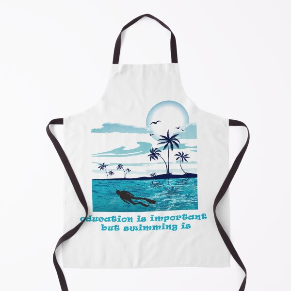 Item preview, education is important but swimming is importanter designed and sold by ishako online.