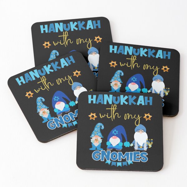 Item preview, Hanukkah with my Gnomies Funny Souvenirs designed and sold by Nzgiftsandmore.