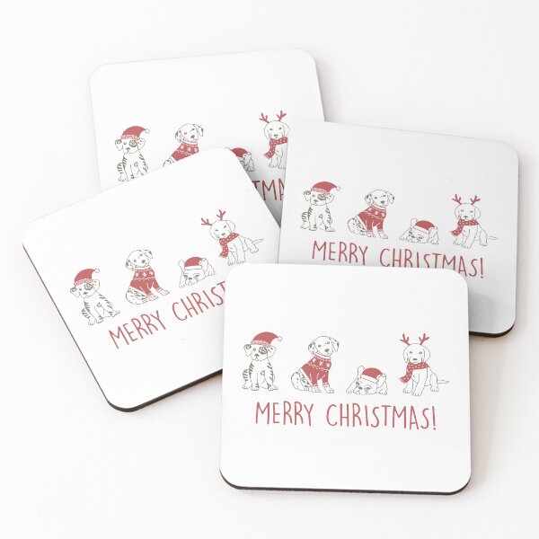 Item preview, Merry Christmas Puppies  designed and sold by jamiemaher15.