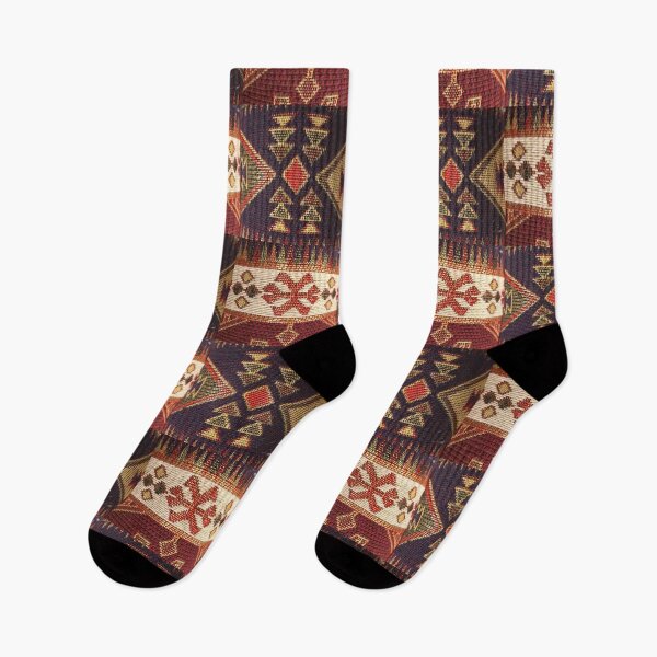 Item preview, Ethnic Traditional Folk Art Fabric Patchwork designed and sold by EdenLiving.