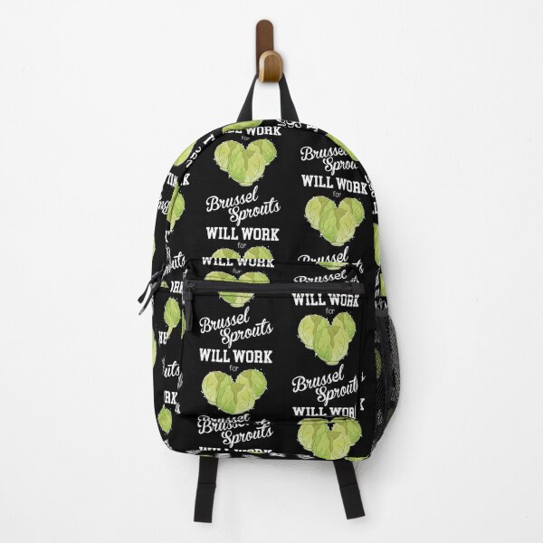 Item preview, Vegetarian Foodie Will Work For Brussel Sprouts graphic designed and sold by jakehughes2015.