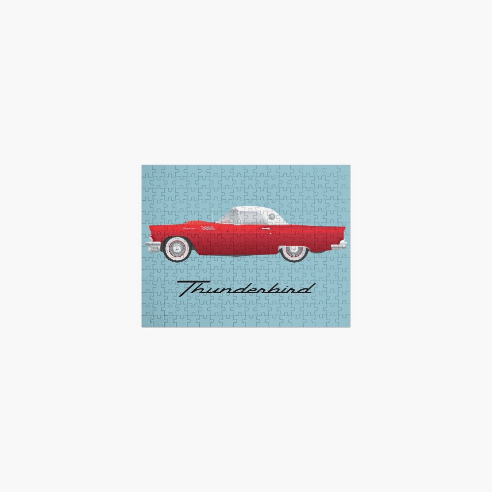1957 Thunderbird Jigsaw Puzzle