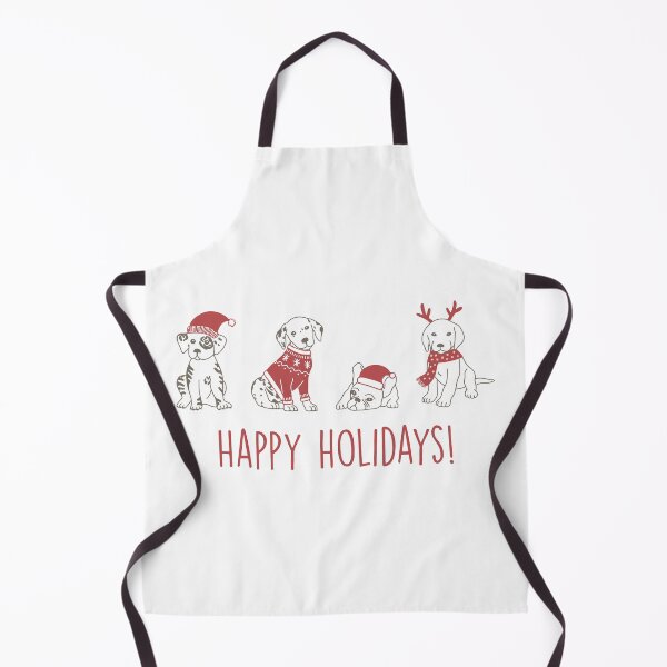 Item preview, Happy Holidays Puppies designed and sold by jamiemaher15.