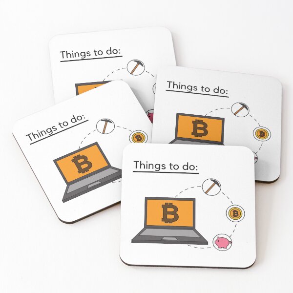 Item preview, Things To Do - Bitcoin Mining designed and sold by AeroAstro.