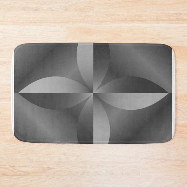Item preview, Four Leaf Design in Gray Scale designed and sold by DistantOverture.