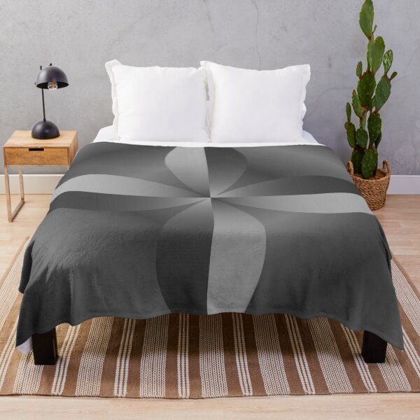 Item preview, Four Leaf Design in Gray Scale designed and sold by DistantOverture.