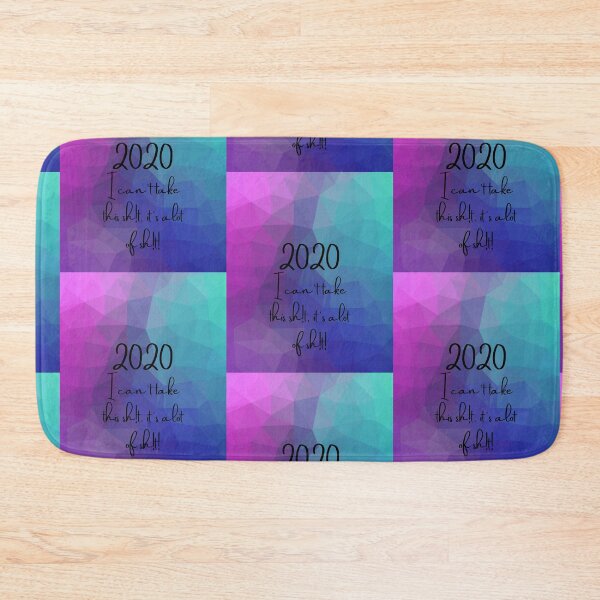 Item preview, 2020 - I can't take this sh!t, it's alot of sh!t! - JaJa - Cursive Purple Blue Aqua - Original by Boo-da-chay designed and sold by Boo-da-chay.