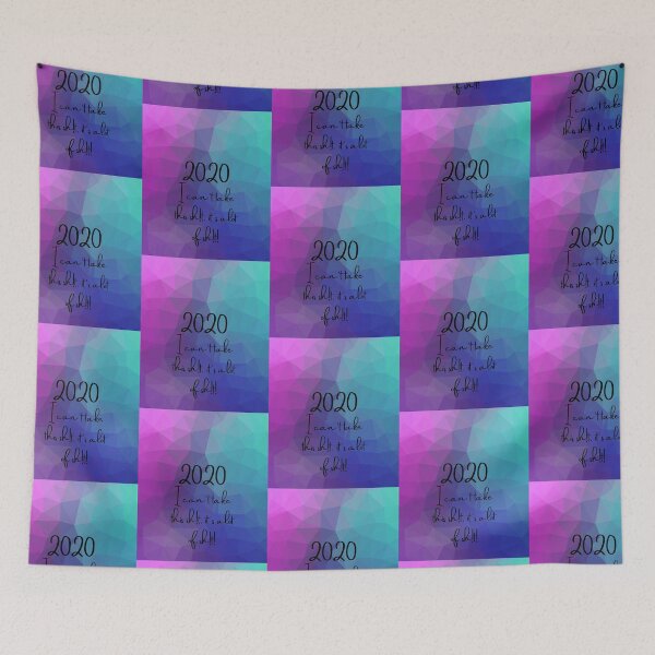 Item preview, 2020 - I can't take this sh!t, it's alot of sh!t! - JaJa - Cursive Purple Blue Aqua - Original by Boo-da-chay designed and sold by Boo-da-chay.