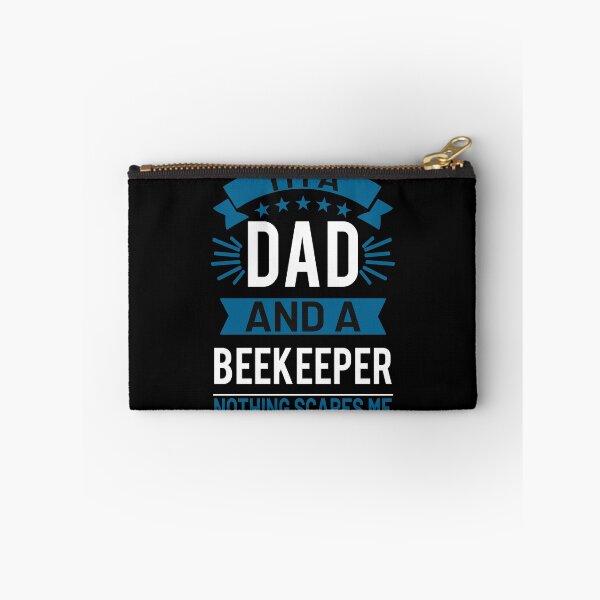 Item preview, I'm A Dad And A Beekeeper Nothing Scares Me Mens Funny Beekeeper  Gift designed and sold by TeeDesignsStore.