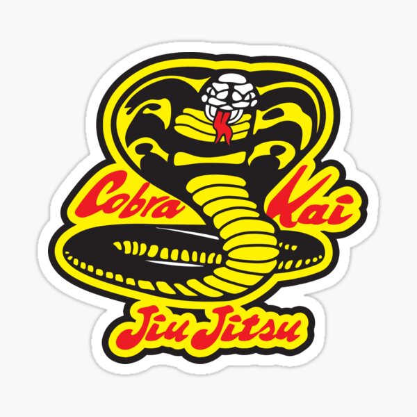 Cobra Kai Jiu Jitsu Stickers | Redbubble