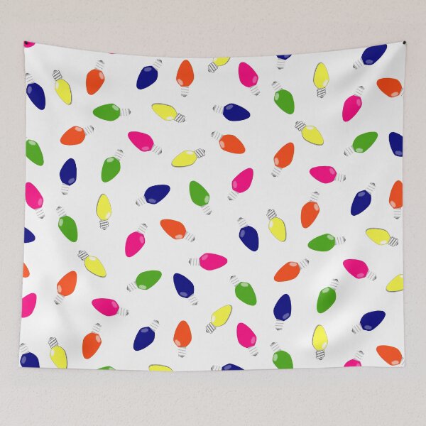 Item preview, Christmas Lights Pattern designed and sold by universewitness.