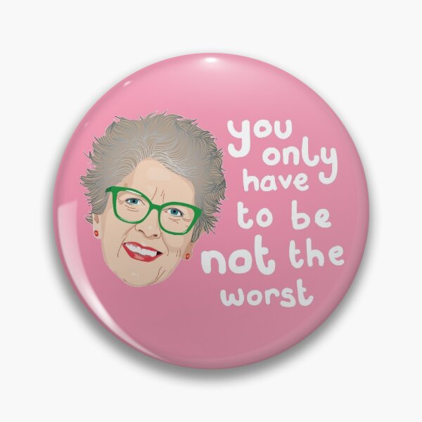 Item preview, Prue Leith (You Only Have to Be Not The Worst) Bake Off 2020 Fan Art Design designed and sold by Now-Thats-Crazy.