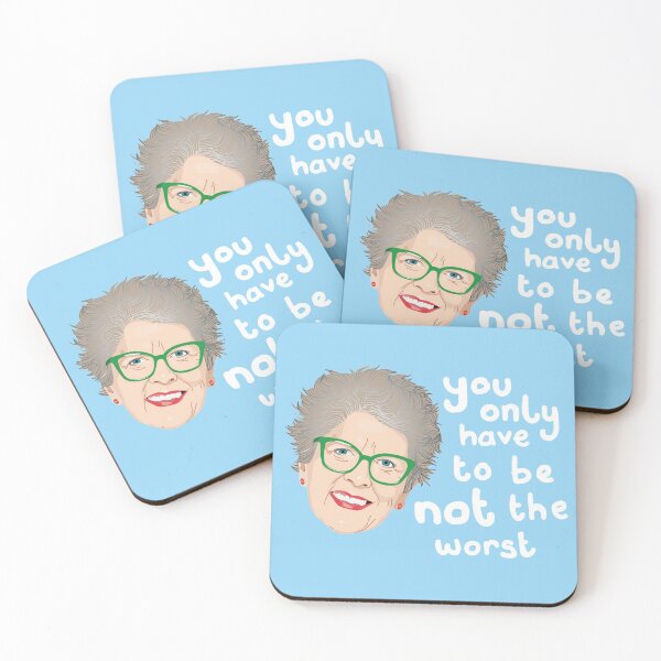 Artikelvorschau, Prue Leith (Sie müssen nur nicht der Schlimmste sein) Backen Sie 2020 Fan Art Design ab entworfen und verkauft von Now-Thats-Crazy.