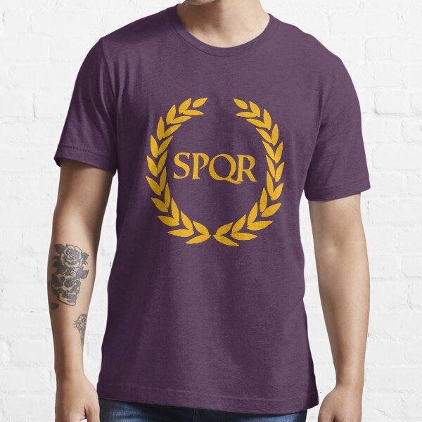 SPQR logo high quality Essential T-Shirt