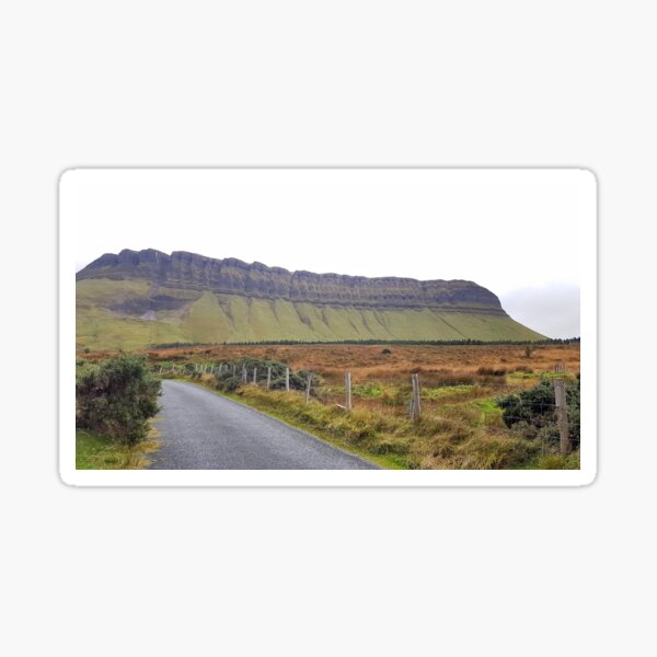 Ben Bulben, Co Sligo, Ireland Sticker