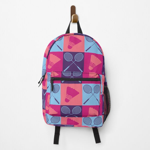 Item preview, Badminton -retro style with living coral and pink designed and sold by EvieWoj.
