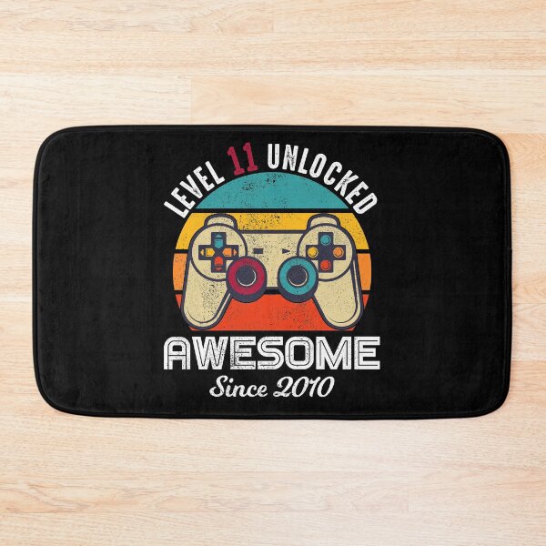 Item preview, Level 11 Unlocked Birthday Awesome Since 2010 designed and sold by RandomStuffShop.