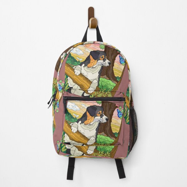 Item preview, The dog who wants to touch the butterfly. designed and sold by Karine Dupras.