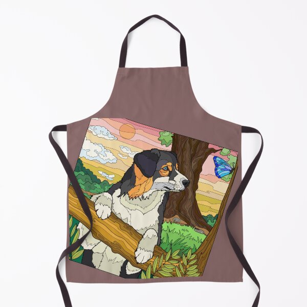 Item preview, The dog who wants to touch the butterfly. designed and sold by Karine Dupras.