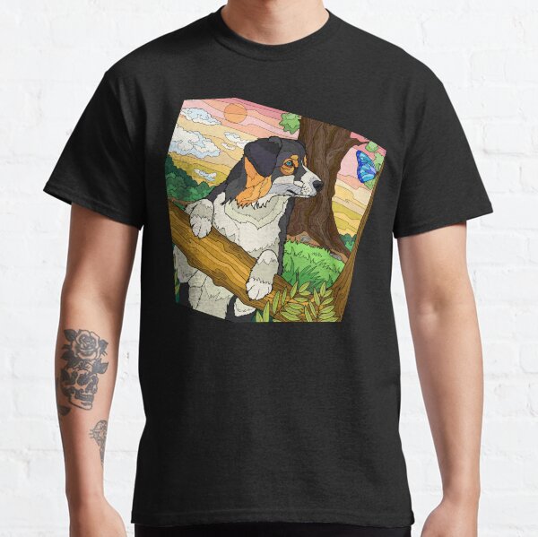Item preview, The dog who wants to touch the butterfly. designed and sold by Karine Dupras.
