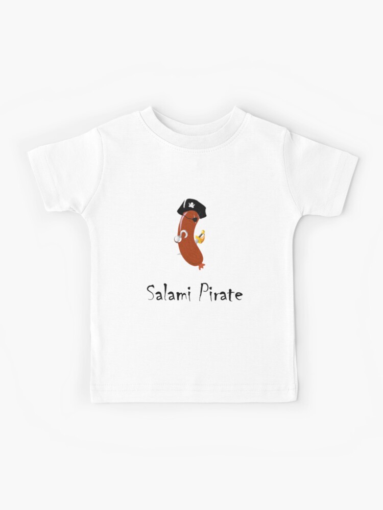 Children's pirate tshirt (traditional)