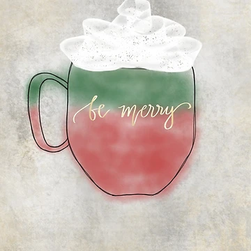 Artwork thumbnail, Be Merry And Drink by Rae-Rabbs