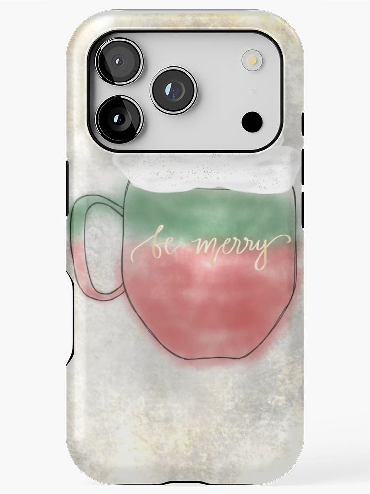 Thumbnail 1 of 4, iPhone Case, Be Merry And Drink designed and sold by Rae-Rabbs.