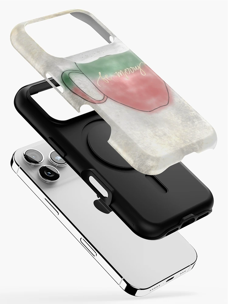 Thumbnail 2 of 4, iPhone Case, Be Merry And Drink designed and sold by Rae-Rabbs.