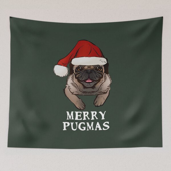 Item preview, Merry Pugmas designed and sold by Petcetera.