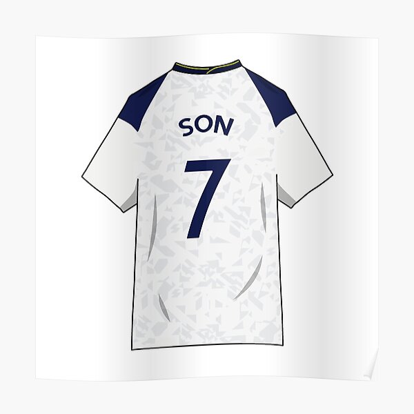 Heung Min Son 2021 Jersey Poster for Sale by Zgjimi17