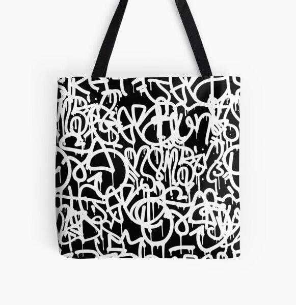 Sh1503 PU Leather White Large Bags Handbags Women Spray Paint Graffiti Tote  Bag with Drawstring Pouch - China Graffiti Tote Bag and Graffiti Bags  Handbags Bag price