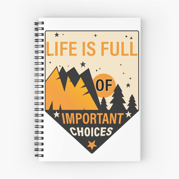 Item preview, Life is full of important choices designed and sold by Achily.