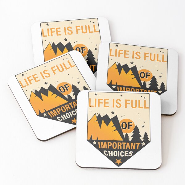 Item preview, Life is full of important choices designed and sold by Achily.