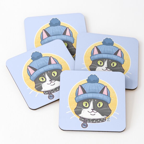 Item preview, Cozy Beanie Kitty designed and sold by kattvalk.