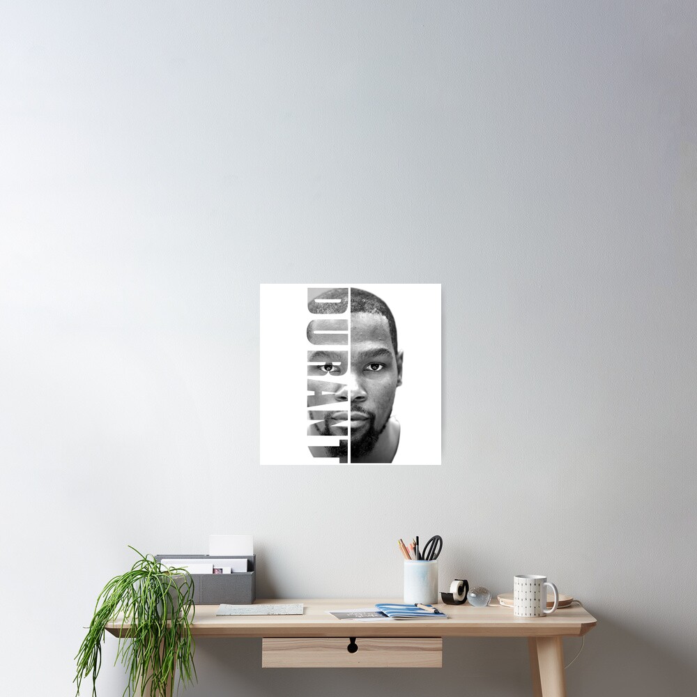 "Kevin Durant - Black / White" Poster by AYA-Design | Redbubble