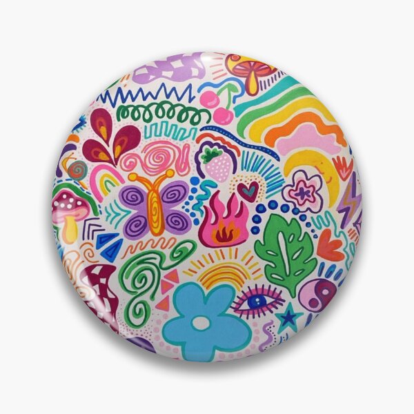 Item preview, Colorful Happy Original Artwork designed and sold by neelaarao.