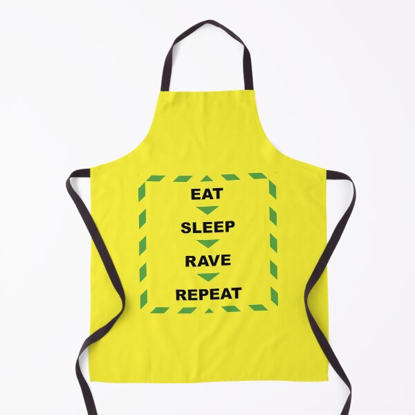 Item preview, UK Government Lockdown Eat Sleep Rave Repeat designed and sold by Bubblism.