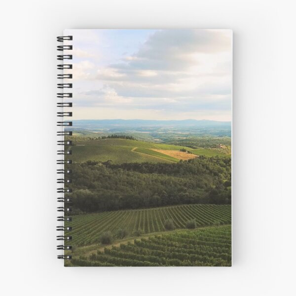 Item preview, Vineyards in Chianti, seen from Castello di Brolio designed and sold by wineandwords.