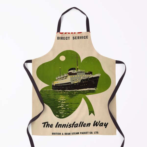 Item preview, retro classic Fishguard Cork poster designed and sold by CorasPosters.