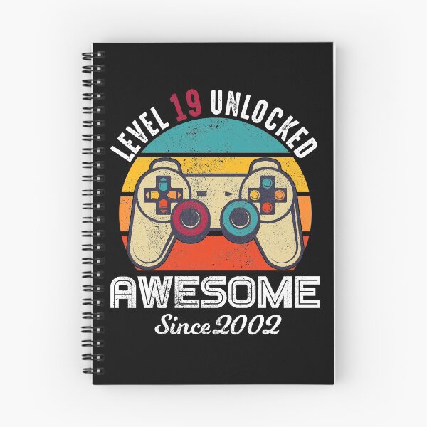 Item preview, Level 19 Unlocked Birthday Awesome Since 2002 designed and sold by RandomStuffShop.