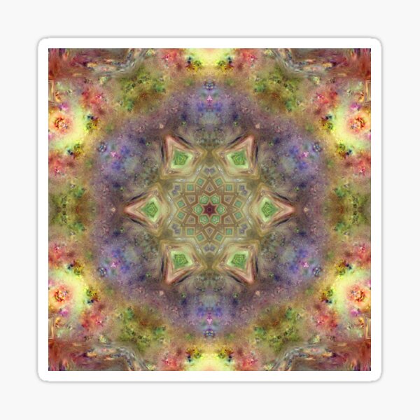 Crystalline Reflections 13 Sticker