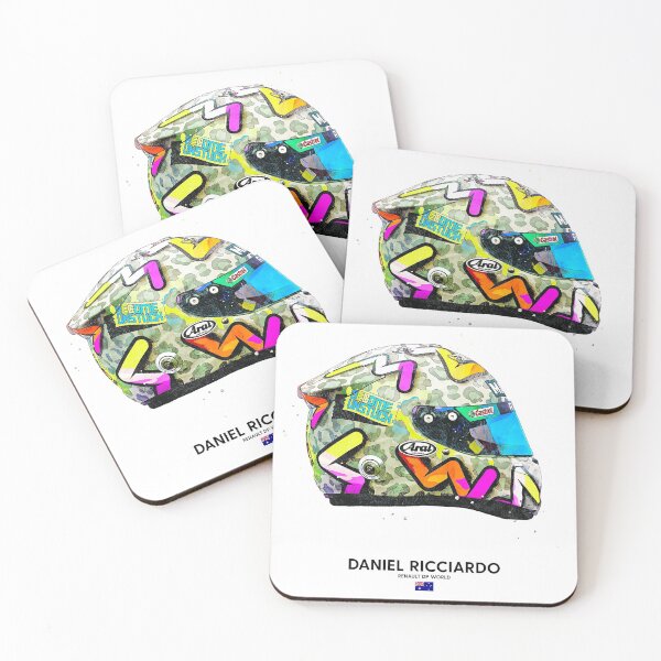 Item preview, Casco de protección Renault de Daniel Ricciardo F1 2020 designed and sold by d25bev.