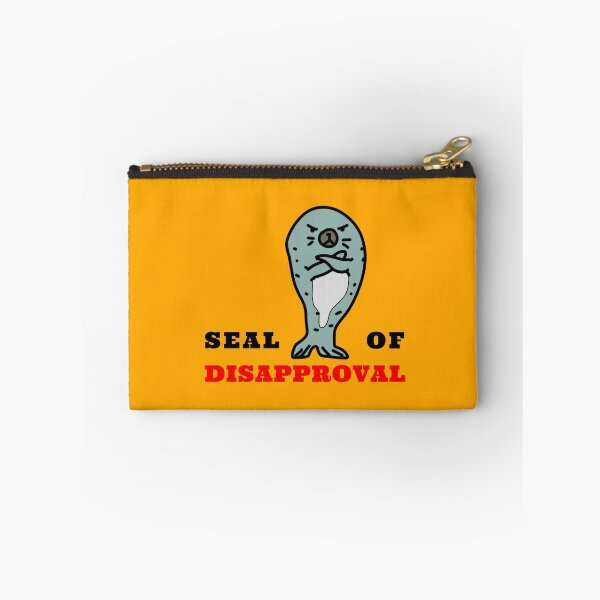 Item preview, Seal of Disapproval amazing grumpy seal funny design  designed and sold by thebaronart.